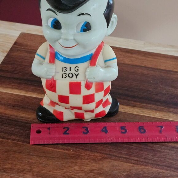 vintage big boy restaurant vinyl big boy bank iconic mascot - Picture 4 of 6